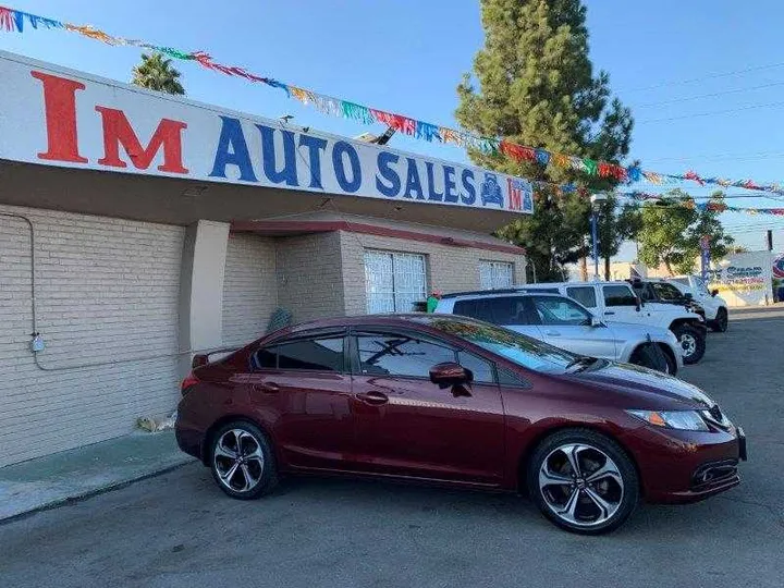 RED, 2015 HONDA CIVIC Image 18