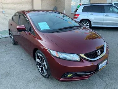 RED, 2015 HONDA CIVIC Image 