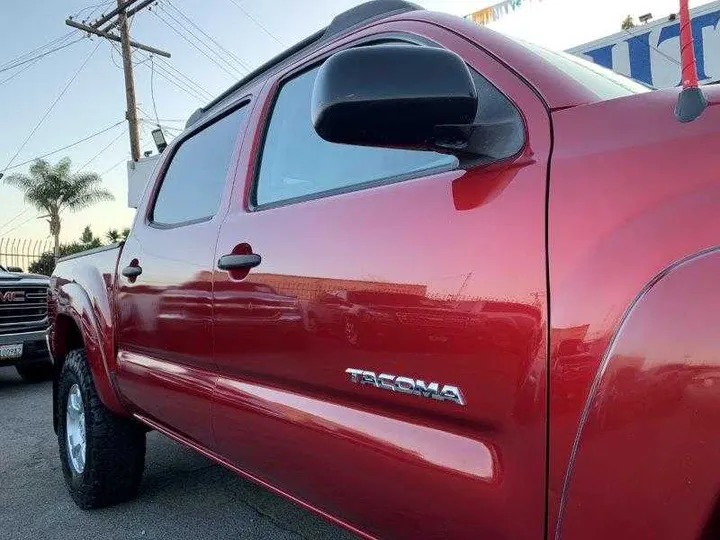 RED, 2006 TOYOTA TACOMA DOUBLE CAB Image 67