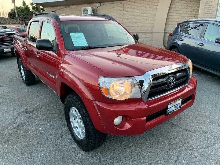 RED, 2006 TOYOTA TACOMA DOUBLE CAB Image 143