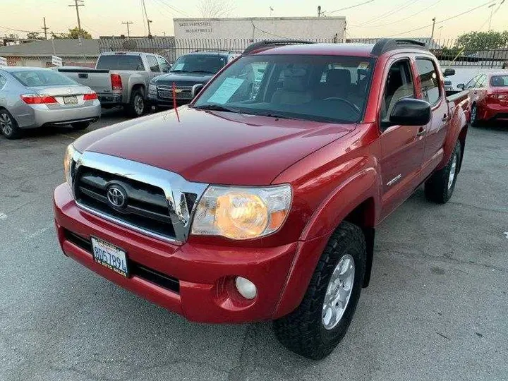 RED, 2006 TOYOTA TACOMA DOUBLE CAB Image 146