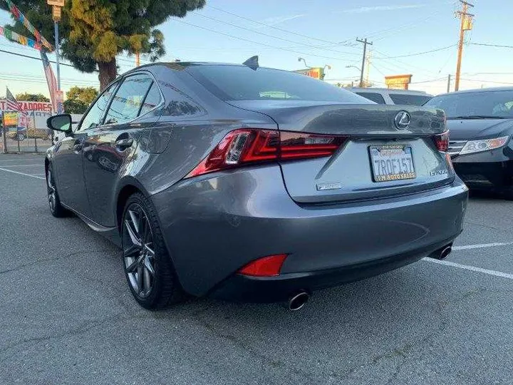 GRAY, 2016 LEXUS IS Image 24