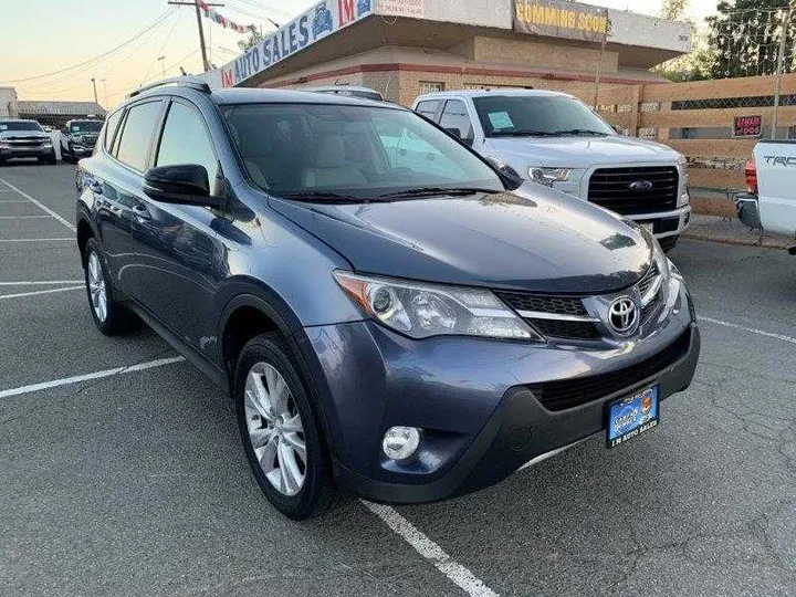 BLUE, 2013 TOYOTA RAV4 Image 2