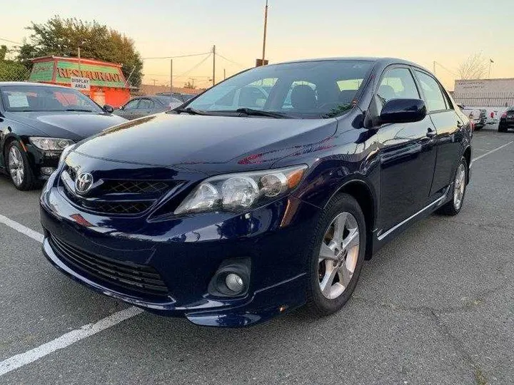 BLUE, 2013 TOYOTA COROLLA Image 12