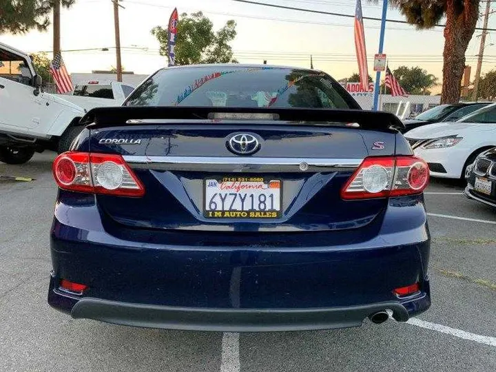 BLUE, 2013 TOYOTA COROLLA Image 26