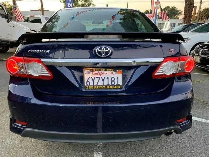 BLUE, 2013 TOYOTA COROLLA Image 129