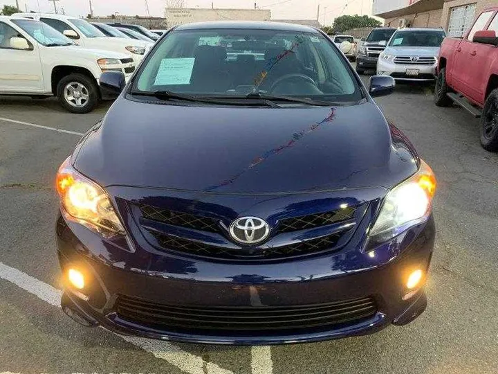 BLUE, 2013 TOYOTA COROLLA Image 140