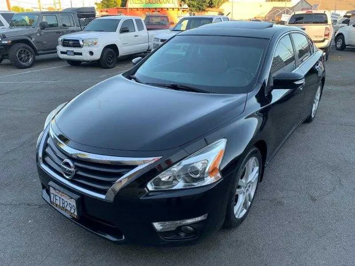 BLACK, 2015 NISSAN ALTIMA Image 10