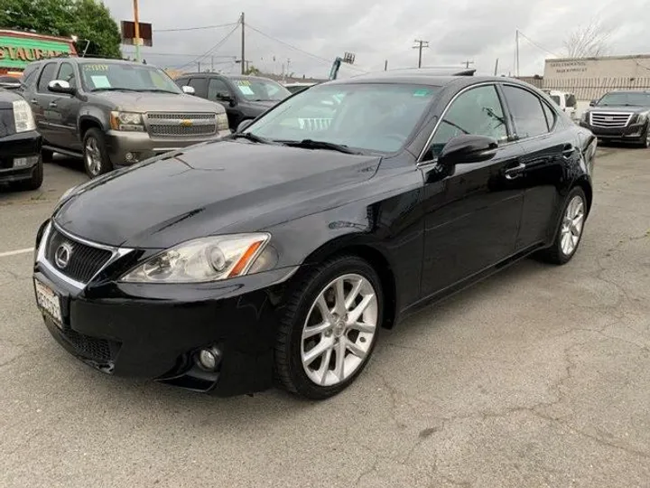 BLACK, 2012 LEXUS IS Image 3