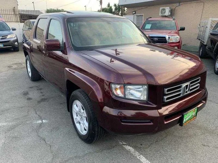 BURGUNDY, 2007 HONDA RIDGELINE Image 3