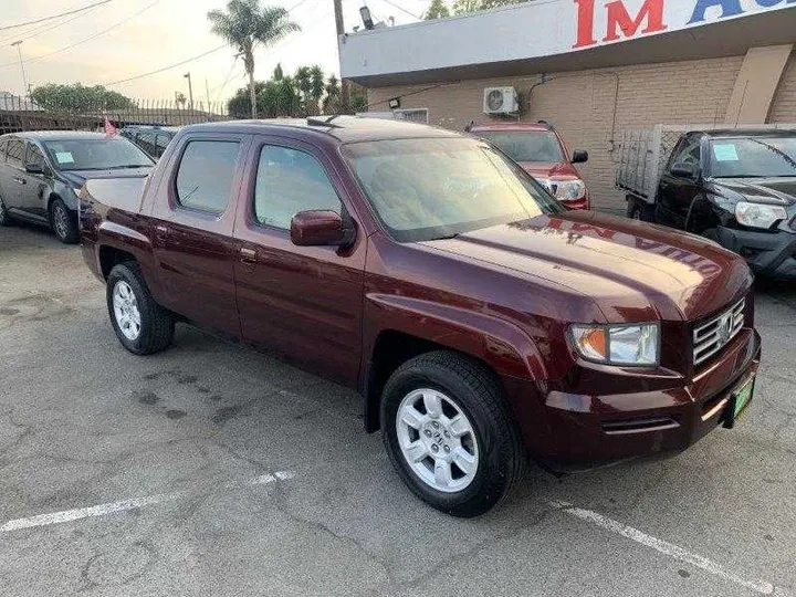 BURGUNDY, 2007 HONDA RIDGELINE Image 6