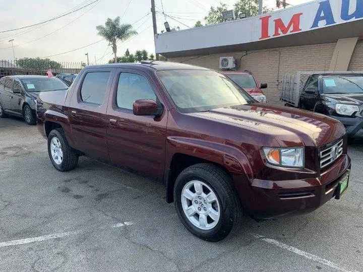 BURGUNDY, 2007 HONDA RIDGELINE Image 7