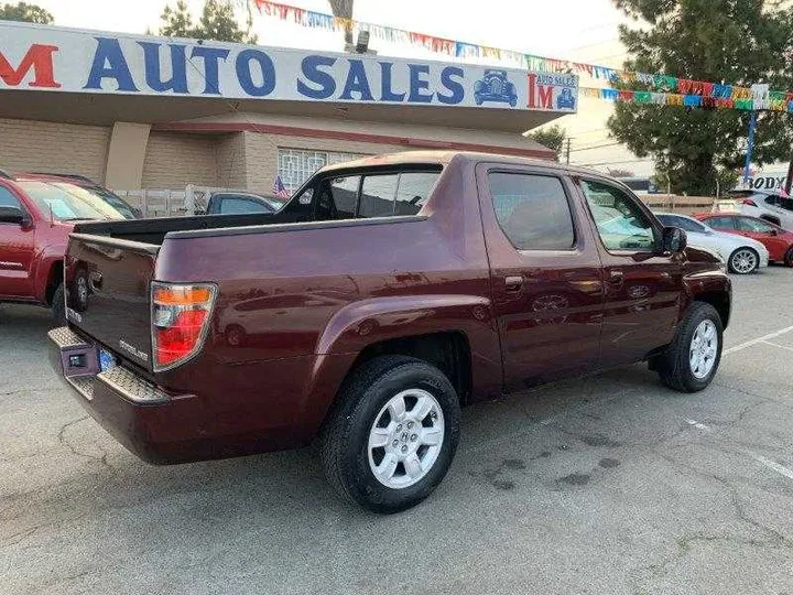 BURGUNDY, 2007 HONDA RIDGELINE Image 48