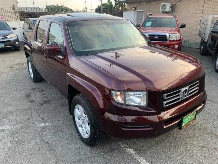 BURGUNDY, 2007 HONDA RIDGELINE Image 1