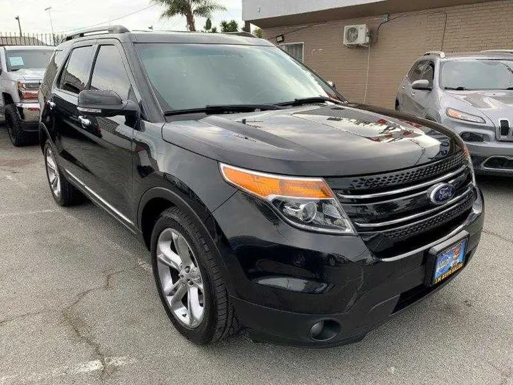 BLACK, 2015 FORD EXPLORER Image 2