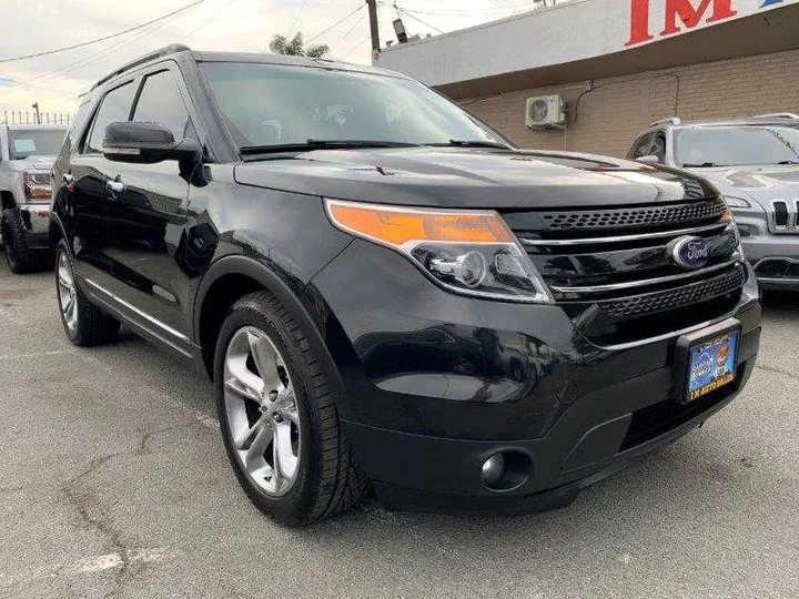 BLACK, 2015 FORD EXPLORER Image 3