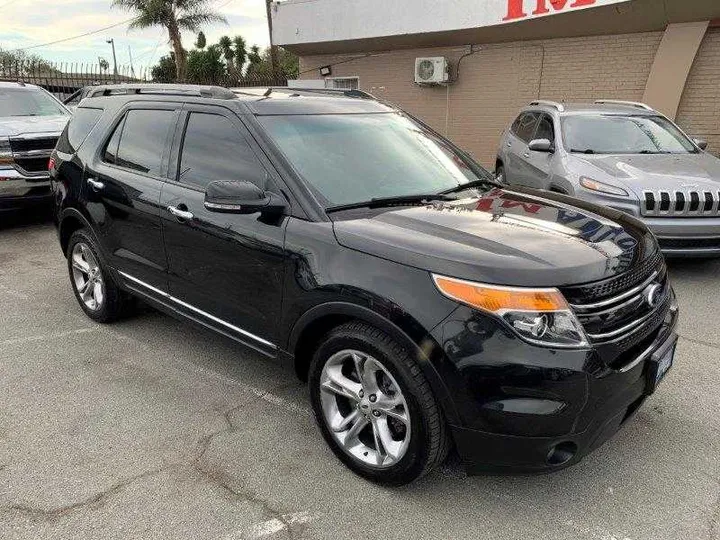 BLACK, 2015 FORD EXPLORER Image 4