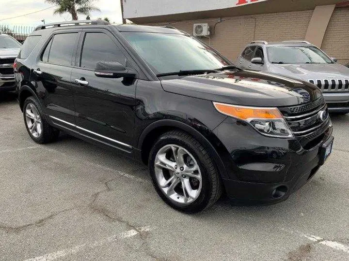 BLACK, 2015 FORD EXPLORER Image 5