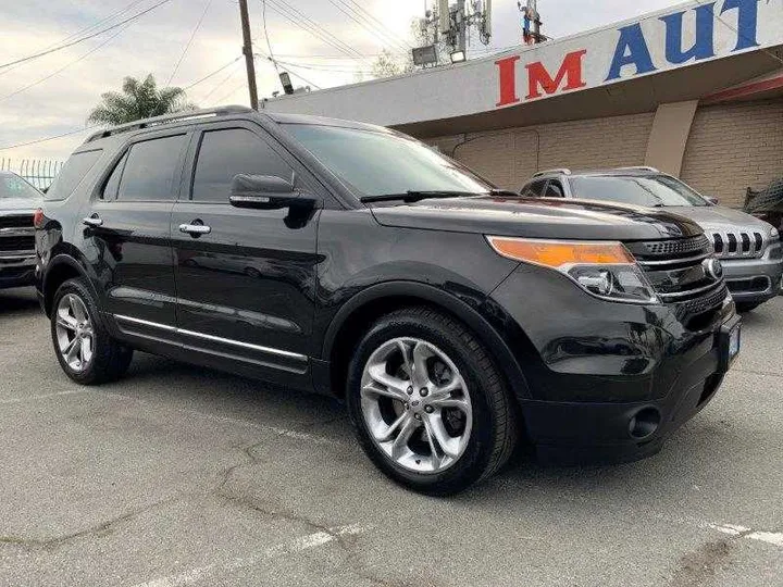 BLACK, 2015 FORD EXPLORER Image 7