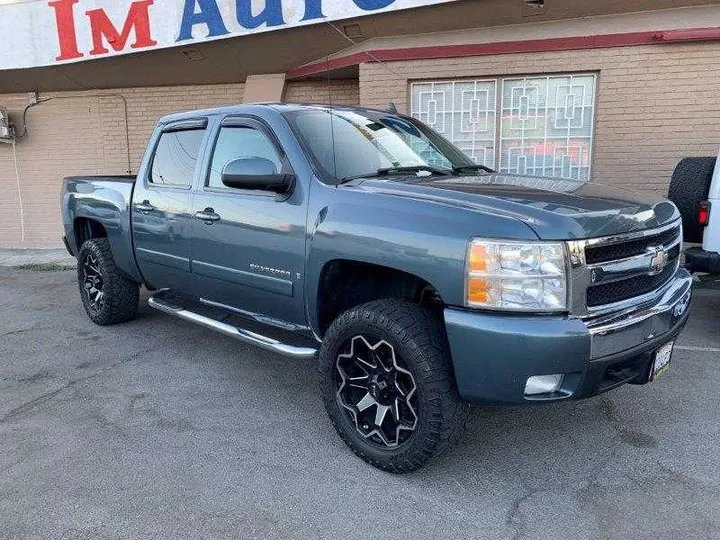 BLUE, 2008 CHEVROLET SILVERADO 1500 CREW CAB Image 5