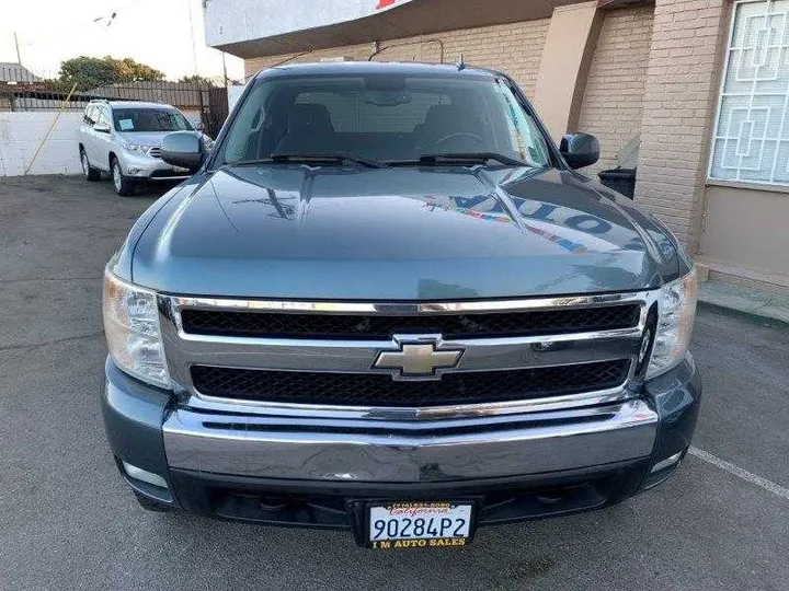 BLUE, 2008 CHEVROLET SILVERADO 1500 CREW CAB Image 7