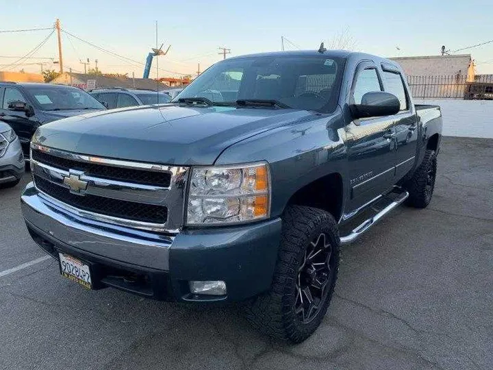 BLUE, 2008 CHEVROLET SILVERADO 1500 CREW CAB Image 11