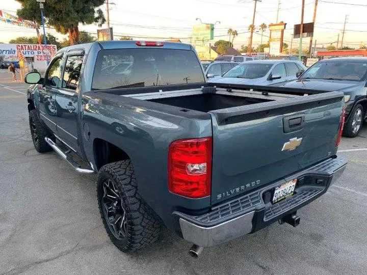 BLUE, 2008 CHEVROLET SILVERADO 1500 CREW CAB Image 21