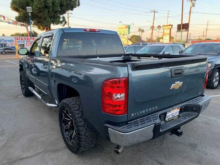 BLUE, 2008 CHEVROLET SILVERADO 1500 CREW CAB Image 22