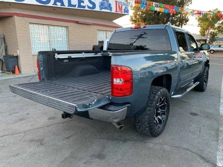 BLUE, 2008 CHEVROLET SILVERADO 1500 CREW CAB Image 35