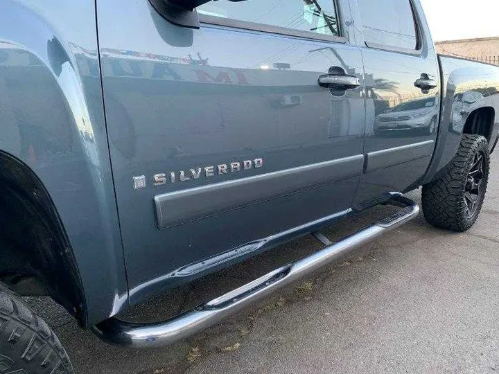 BLUE, 2008 CHEVROLET SILVERADO 1500 CREW CAB Image 45