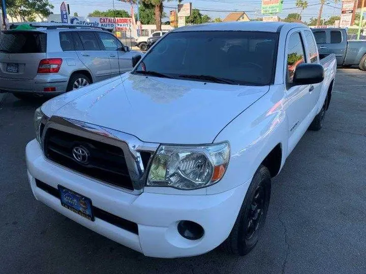 WHITE, 2008 TOYOTA TACOMA ACCESS CAB Image 10