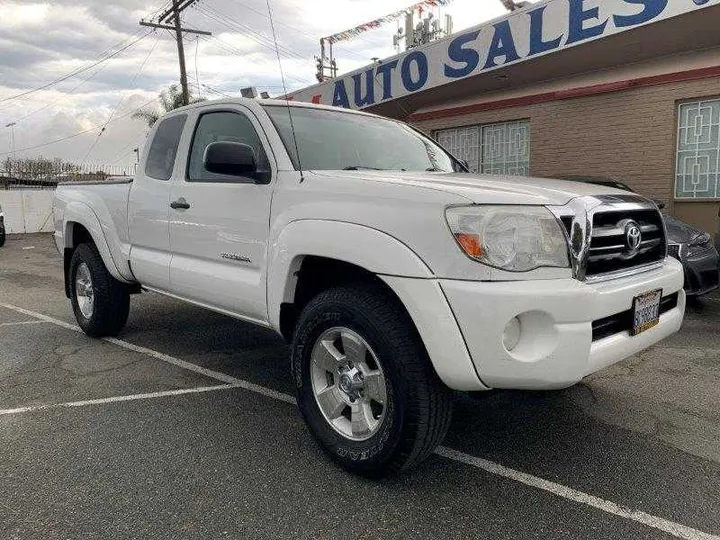 WHITE, 2007 TOYOTA TACOMA ACCESS CAB Image 6