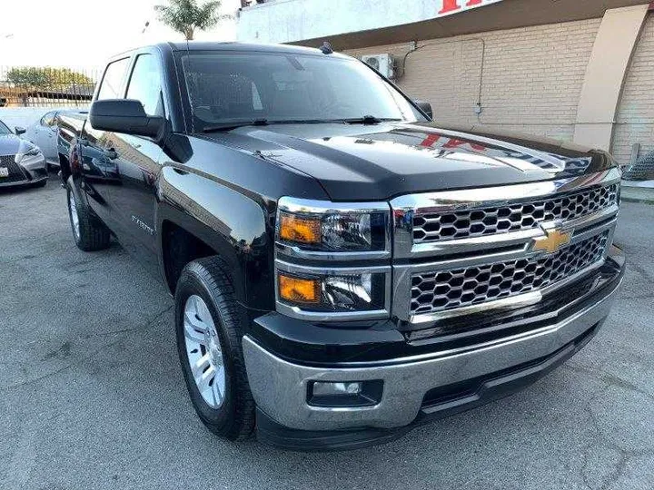 BLACK, 2014 CHEVROLET SILVERADO 1500 CREW CAB Image 3