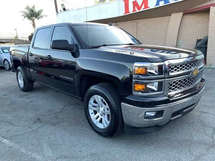 BLACK, 2014 CHEVROLET SILVERADO 1500 CREW CAB Image 7