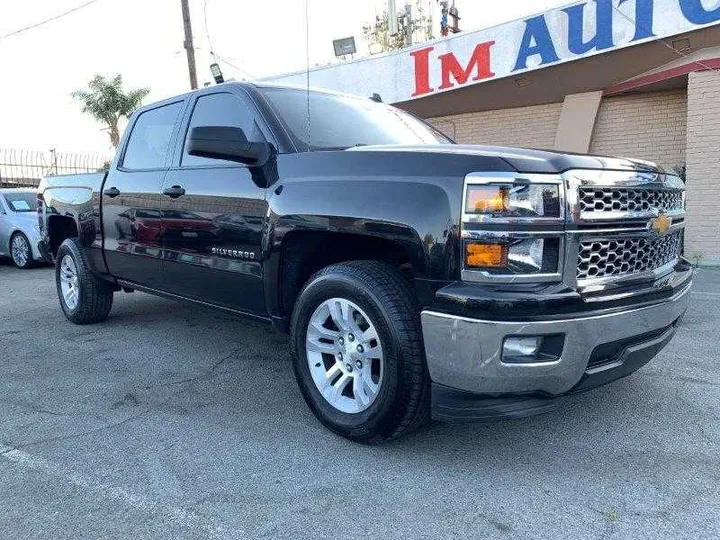 BLACK, 2014 CHEVROLET SILVERADO 1500 CREW CAB Image 8