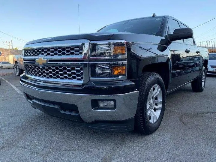 BLACK, 2014 CHEVROLET SILVERADO 1500 CREW CAB Image 17