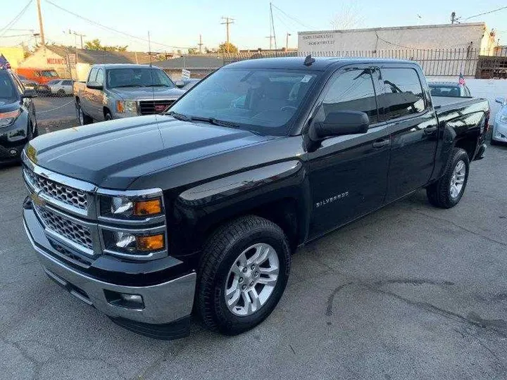 BLACK, 2014 CHEVROLET SILVERADO 1500 CREW CAB Image 18