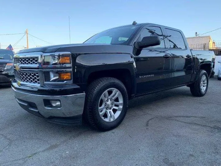 BLACK, 2014 CHEVROLET SILVERADO 1500 CREW CAB Image 21