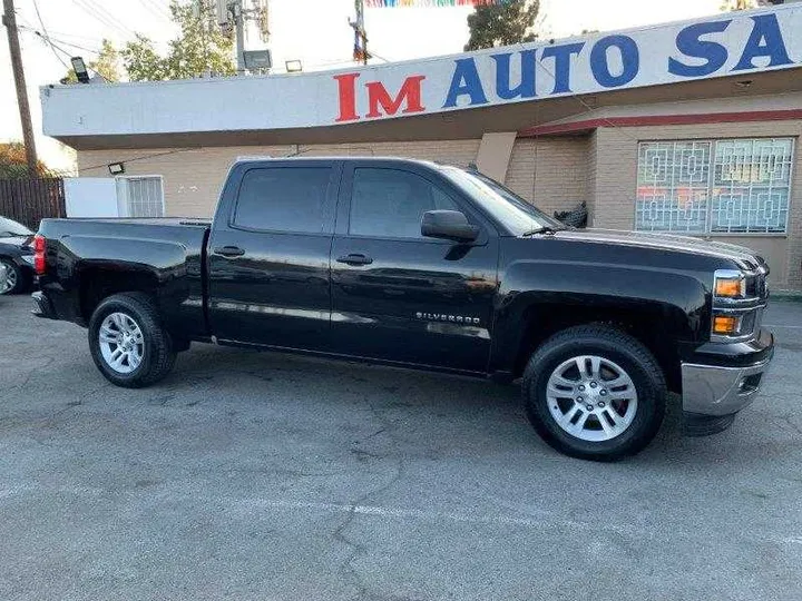 BLACK, 2014 CHEVROLET SILVERADO 1500 CREW CAB Image 23