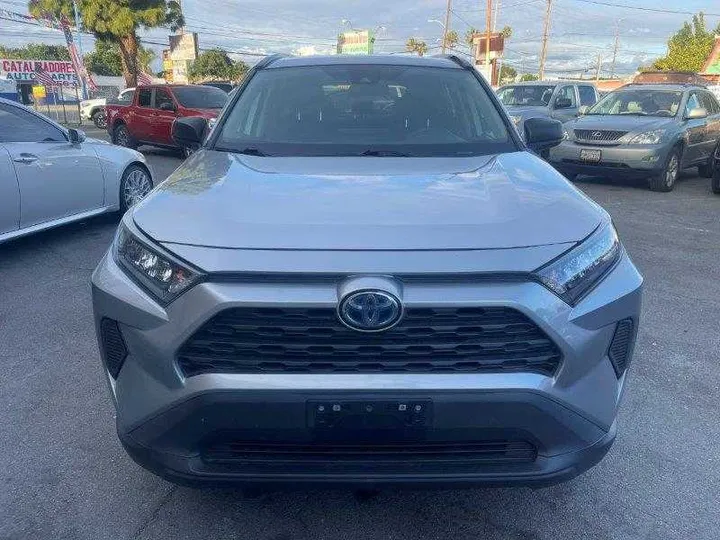 SILVER, 2021 TOYOTA RAV4 HYBRID Image 8