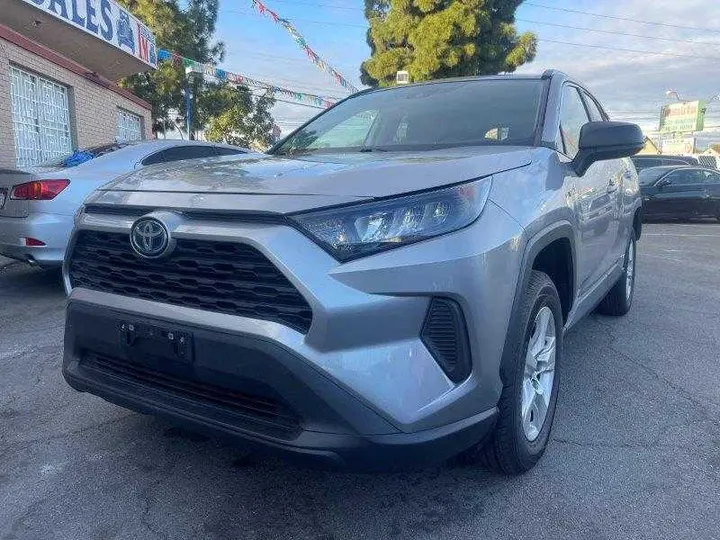 SILVER, 2021 TOYOTA RAV4 HYBRID Image 12