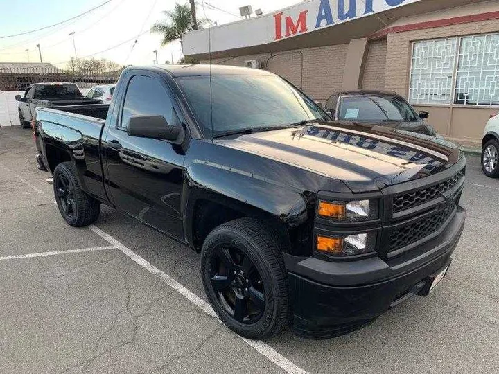 BLACK, 2015 CHEVROLET SILVERADO 1500 REGULAR CAB Image 5