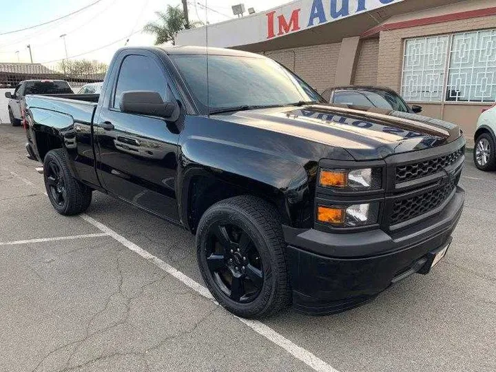 BLACK, 2015 CHEVROLET SILVERADO 1500 REGULAR CAB Image 6