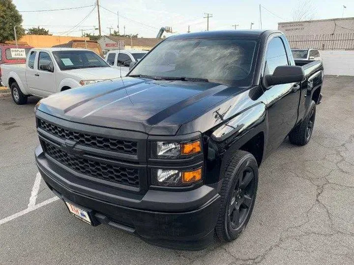 BLACK, 2015 CHEVROLET SILVERADO 1500 REGULAR CAB Image 11