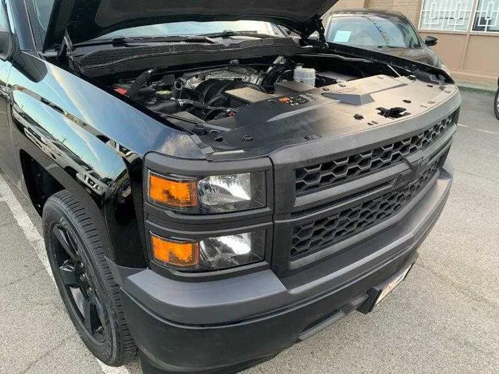 BLACK, 2015 CHEVROLET SILVERADO 1500 REGULAR CAB Image 36