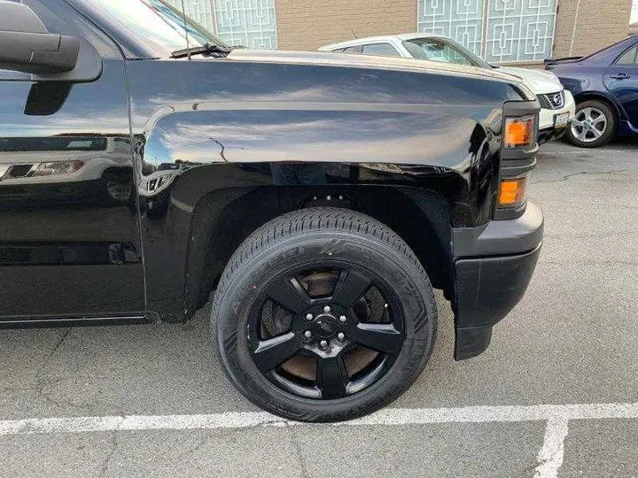 BLACK, 2015 CHEVROLET SILVERADO 1500 REGULAR CAB Image 54