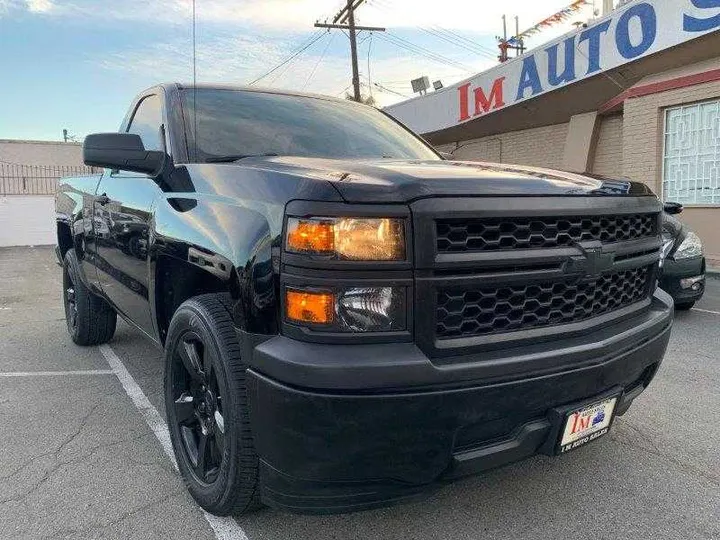 BLACK, 2015 CHEVROLET SILVERADO 1500 REGULAR CAB Image 106