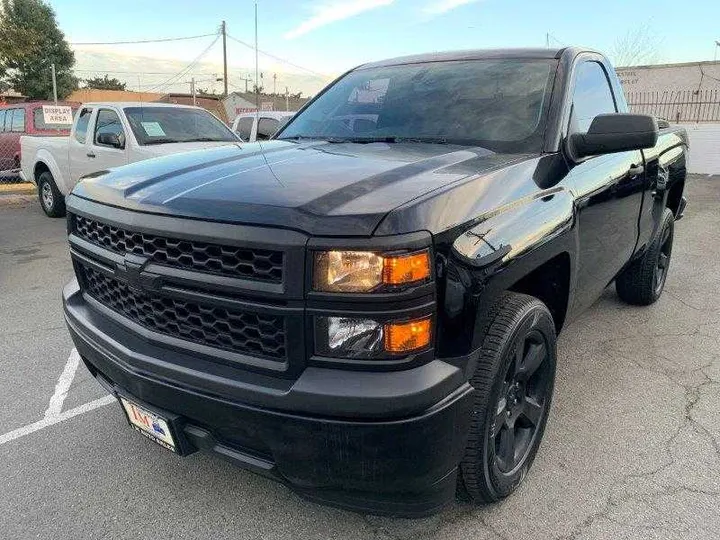 BLACK, 2015 CHEVROLET SILVERADO 1500 REGULAR CAB Image 108