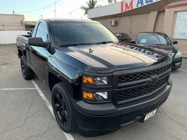 BLACK, 2015 CHEVROLET SILVERADO 1500 REGULAR CAB Image 