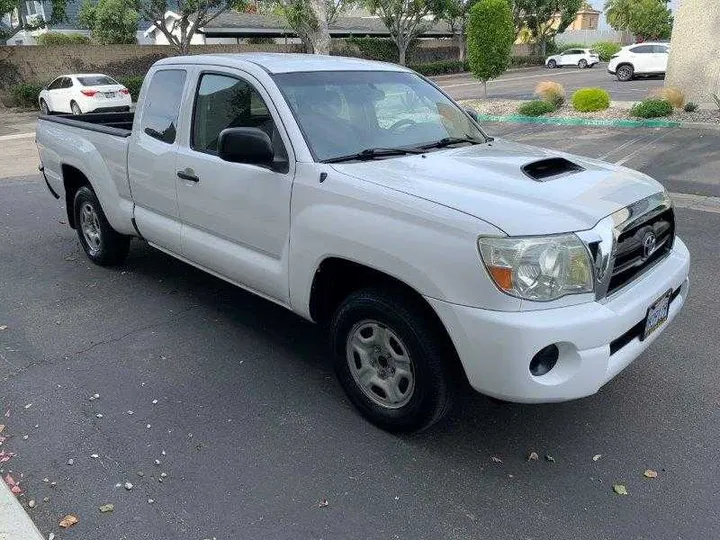 WHITE, 2007 TOYOTA TACOMA ACCESS CAB Image 5